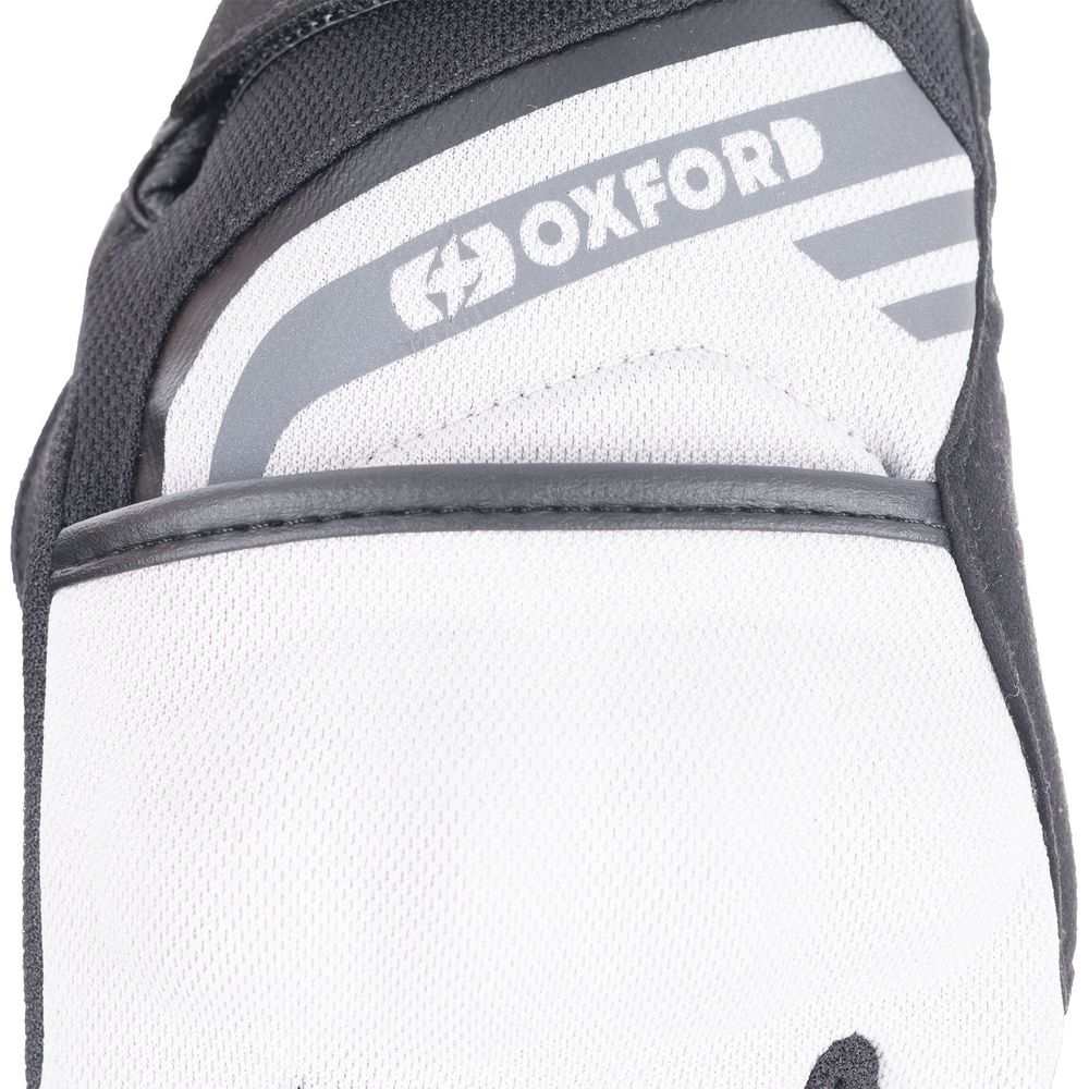 Oxford Dakar 1.0 Ladies Textile Gloves Silver / Black - FREE UK Shipping, FREE 365 Day Returns | Moto Central