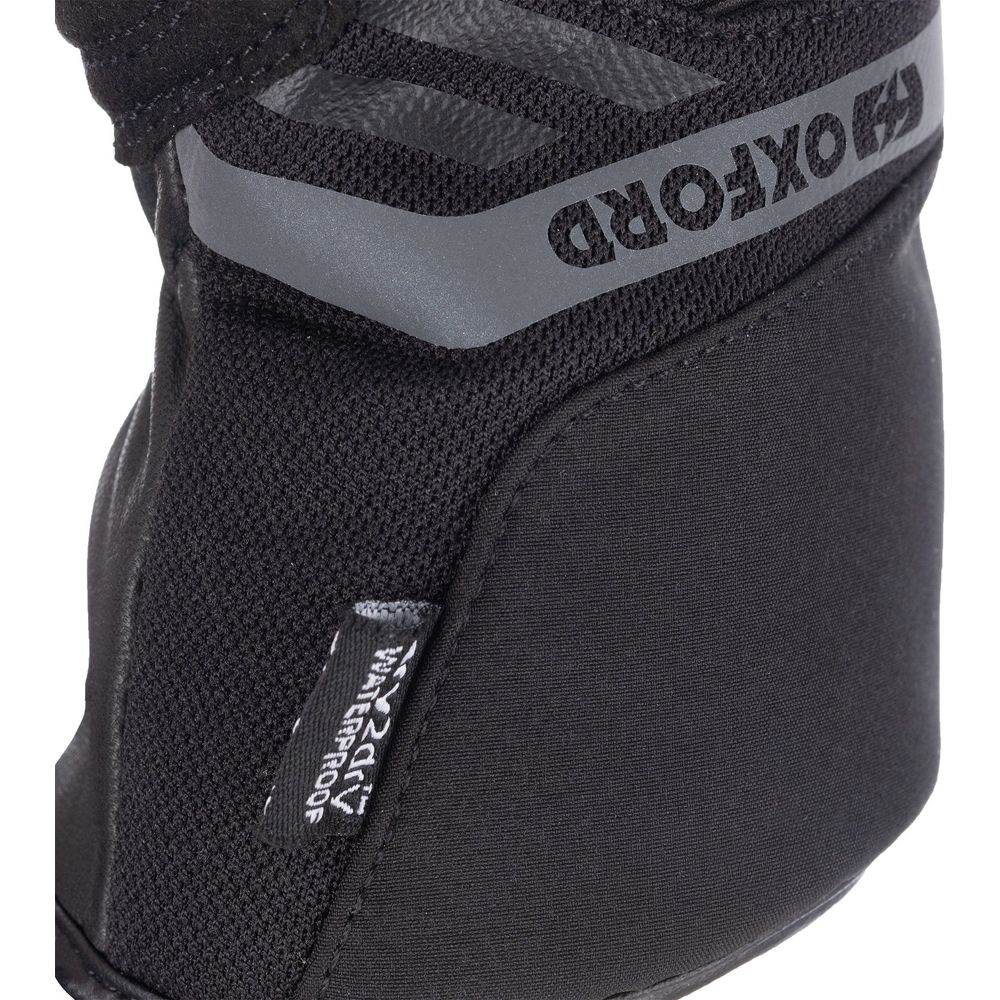 Oxford Dakar 1.0 Dry2Dry Textile Gloves Stealth Black - FREE UK Shipping, FREE 365 Day Returns | Moto Central