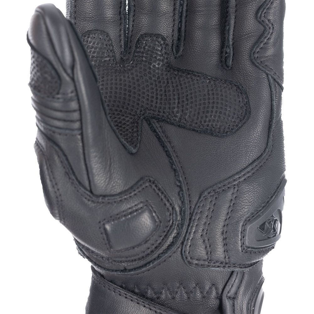 Oxford Cypher 1.0 Short Leather Gloves Stealth Black - FREE UK Shipping, FREE 365 Day Returns | Moto Central