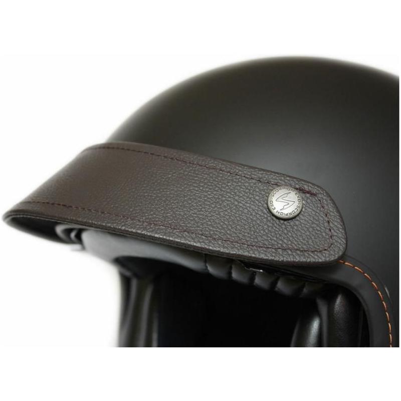 Scorpion Belfast Helmet Peak Dark Brown