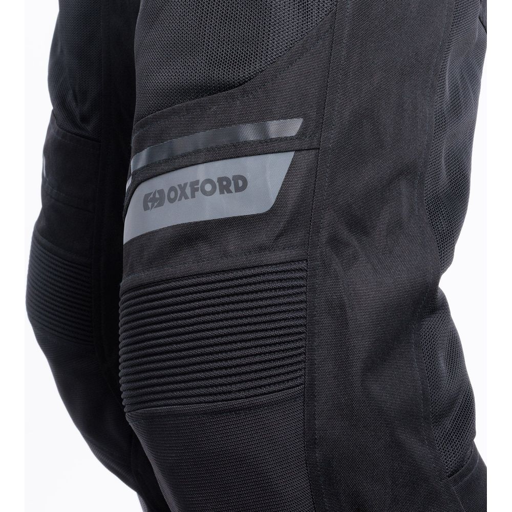 Oxford Dakar Dry2Dry Air Textile Trouser Stealth Black - FREE UK Shipping, FREE 365 Day Returns | Moto Central