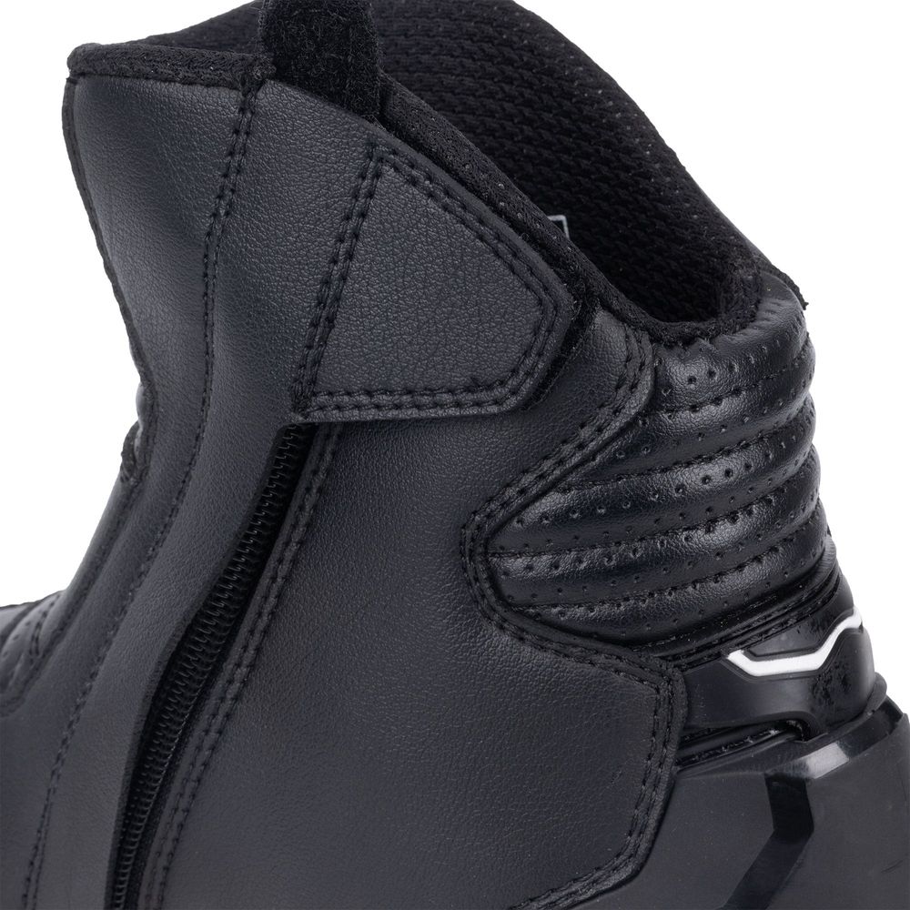 Oxford Omega Air Short Boots Black / White - FREE UK Shipping, FREE 365 Day Returns | Moto Central