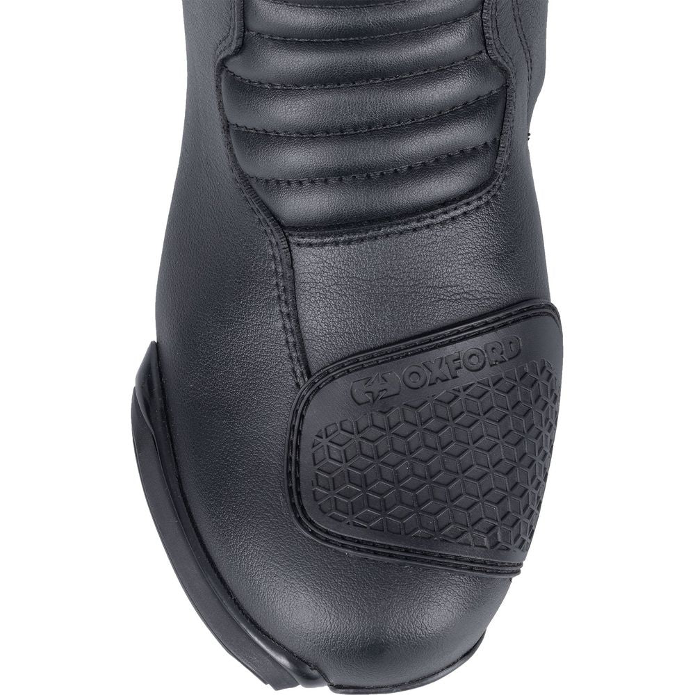 Oxford Code 1.0 Dry2Dry Boots Black - FREE UK Shipping, FREE 365 Day Returns | Moto Central