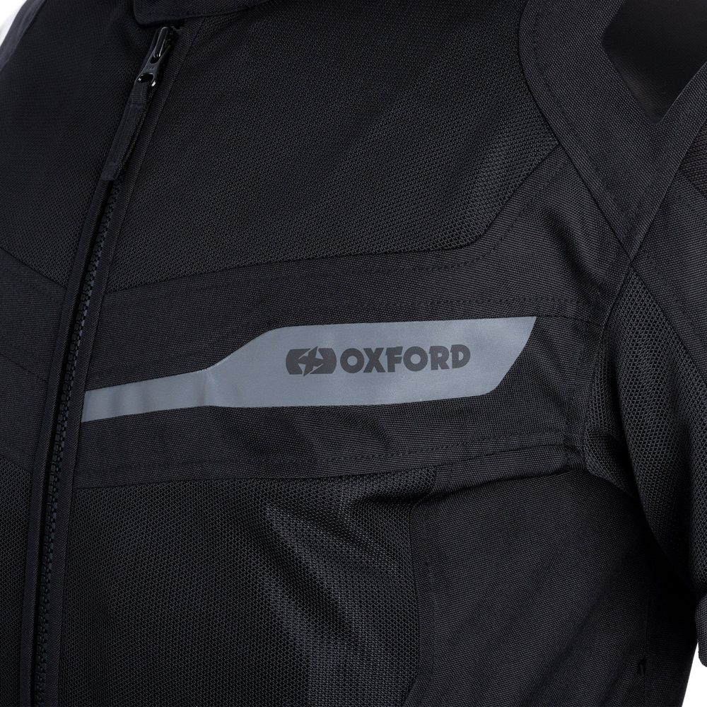 Oxford Dakar Dry2Dry Air Textile Jacket Tech Black - FREE UK Shipping, FREE 365 Day Returns | Moto Central