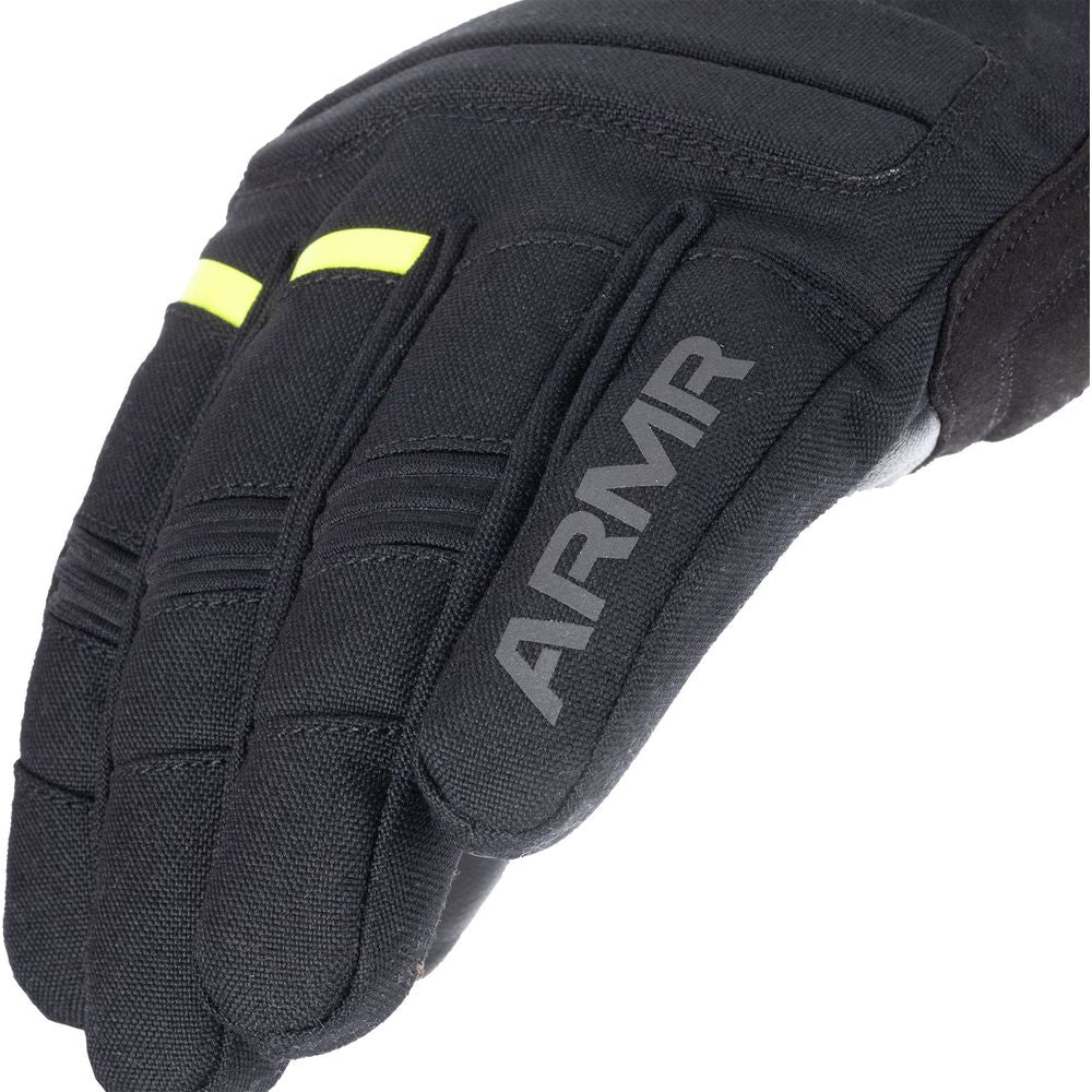 ARMR Kiso 4.0 Waterproof Textile Gloves Black / Yellow