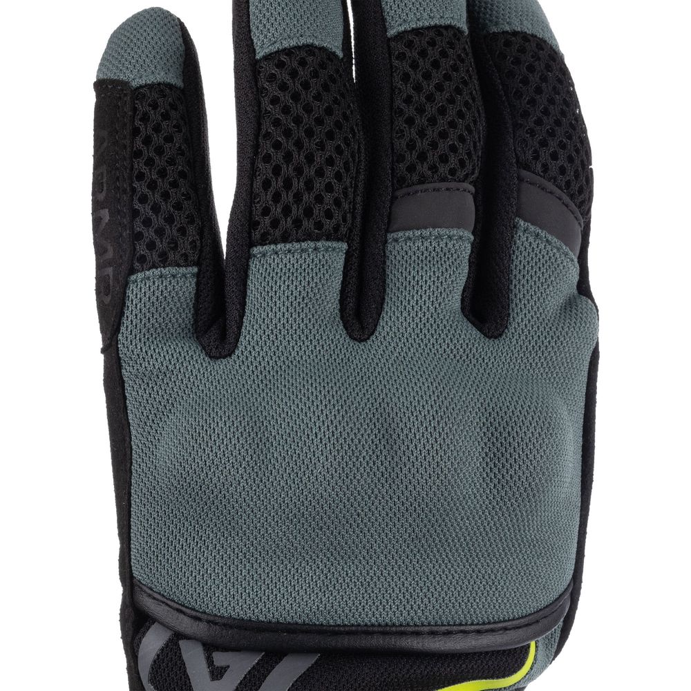 ARMR Eyoshi 3.0 Air Textile Gloves Black / Green / Yellow - FREE UK Shipping, FREE 365 Day Returns | Moto Central