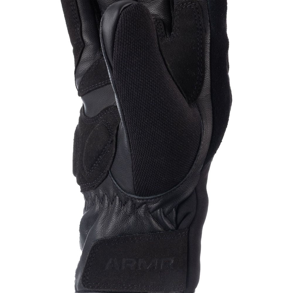 ARMR Eyoshi 3.0 Waterproof Textile Gloves Black / Red  - FREE UK Shipping, FREE 365 Day Returns | Moto Central