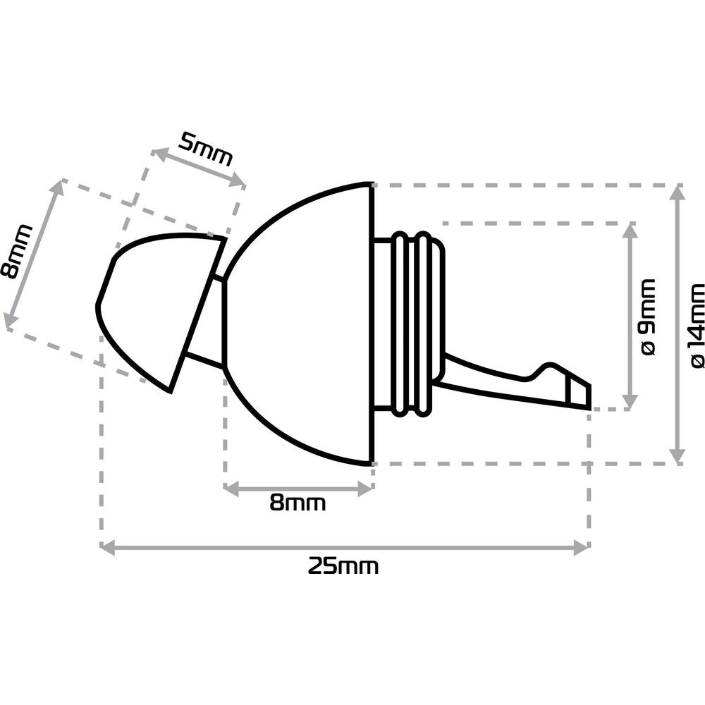 Oxford Noise Filtering Ear Plugs Silver