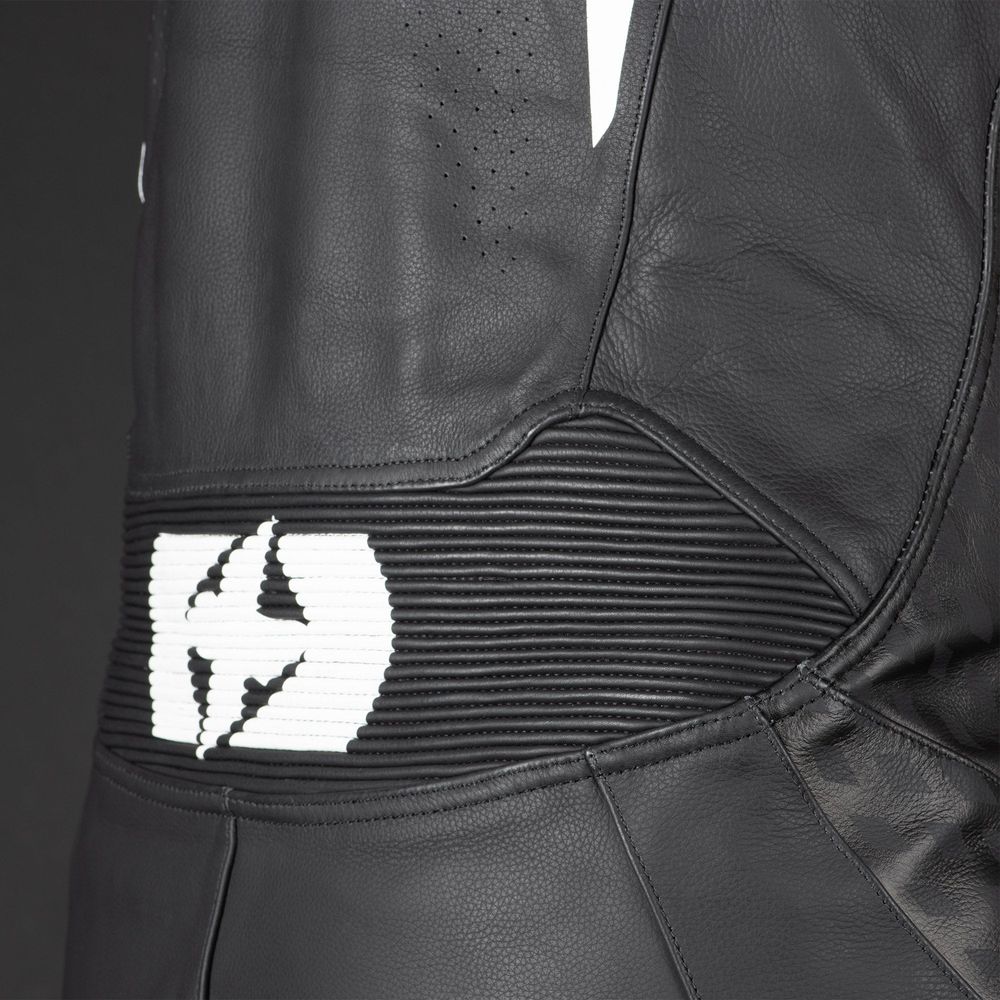 Oxford Nexus 1.0 One Piece Leather Suit Black / White