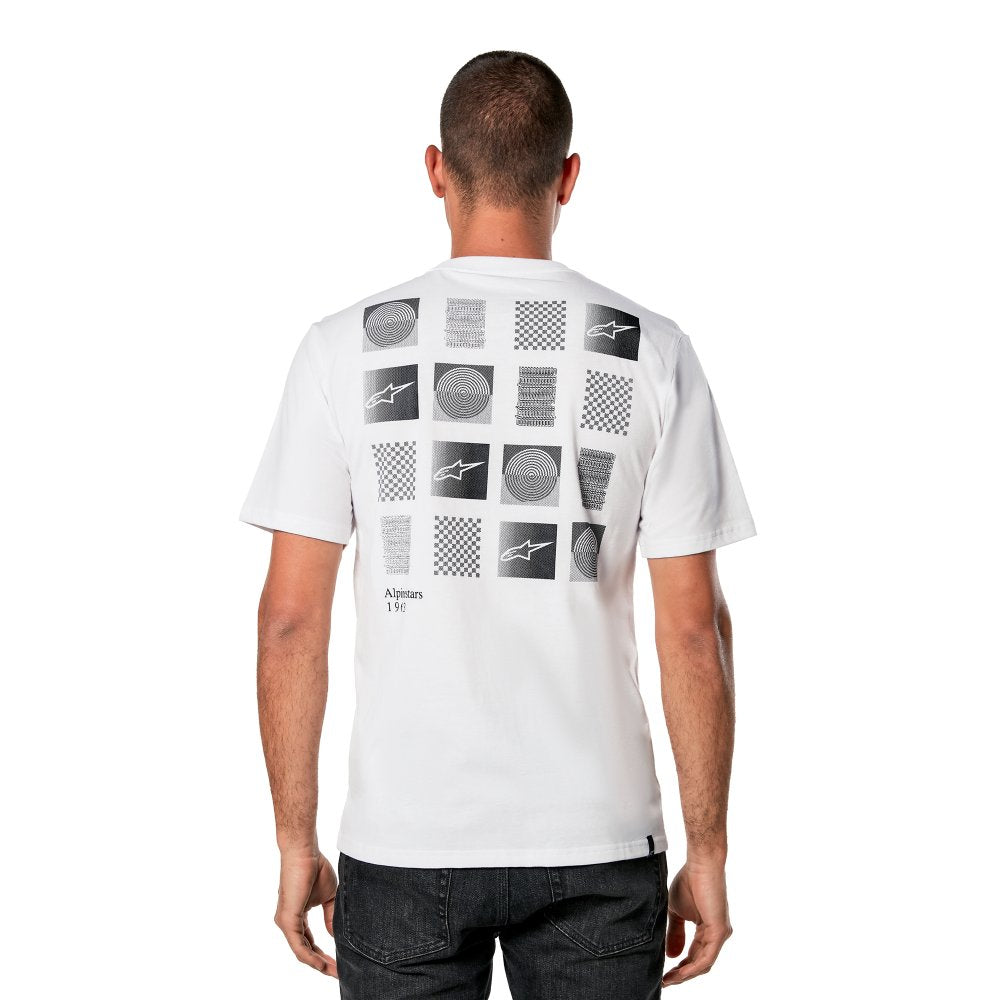 Alpinestars Boxes CSF T-Shirt White - FREE UK Shipping, FREE 365 Day Returns | Moto Central