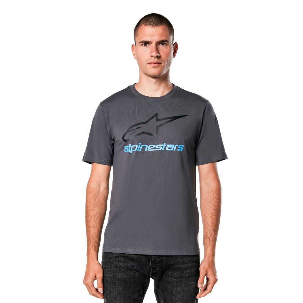 Alpinestars Always 2.0 CSF T-Shirt Charcoal / Black / Blue