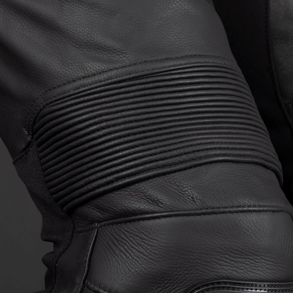 Oxford Nexus 1.0 Leather Trouser Stealth Black - FREE UK Shipping, FREE 365 Day Returns | Moto Central