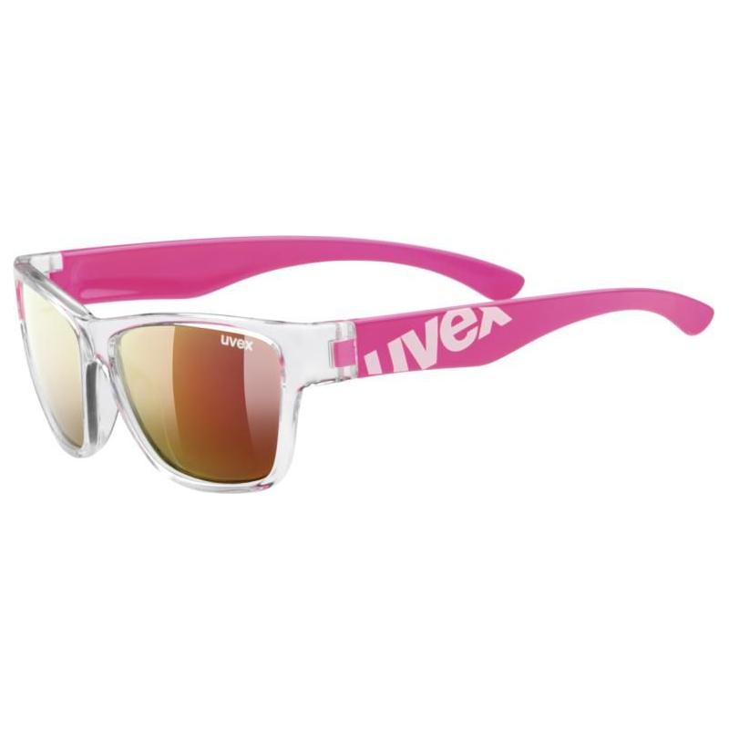 Uvex SP 508 Junior Sunglasses Clear / Pink