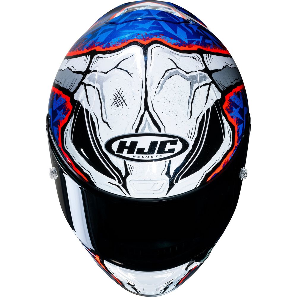 HJC RPHA 1 Garrett Gerloff Replica Full Face Helmet MC21 White / Red / Blue