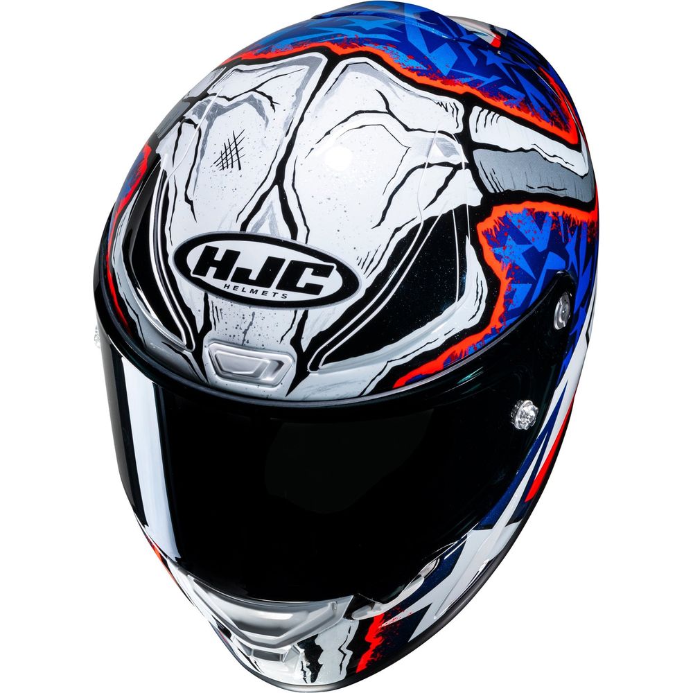 HJC RPHA 1 Garrett Gerloff Replica Full Face Helmet MC21 White / Red / Blue