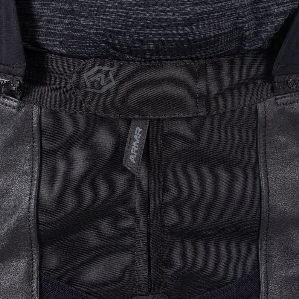 ARMR Raiden 3.0 Leather Trouser Black