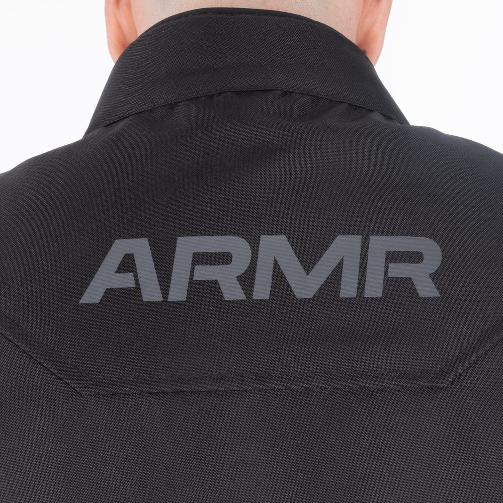 ARMR Kiso 4.0 Waterproof Textile Jacket Black