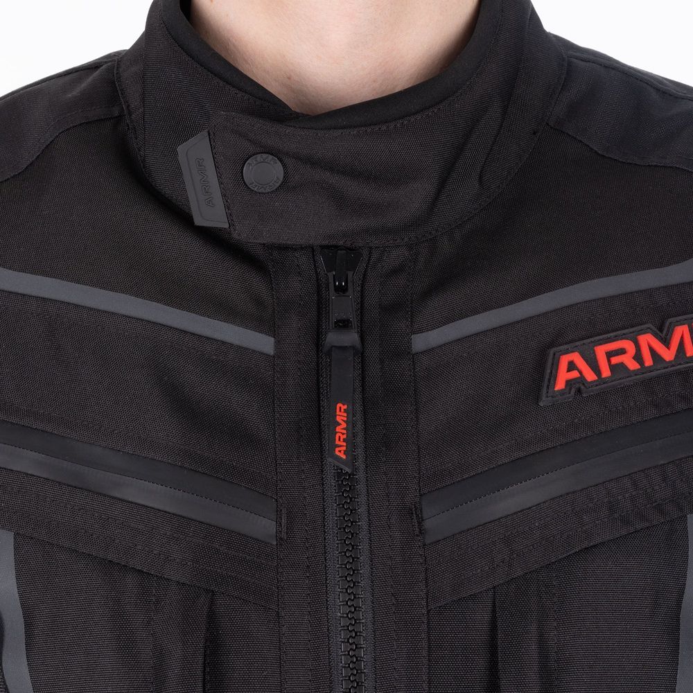 ARMR Kumaji 3.0 Waterproof Textile Jacket Black