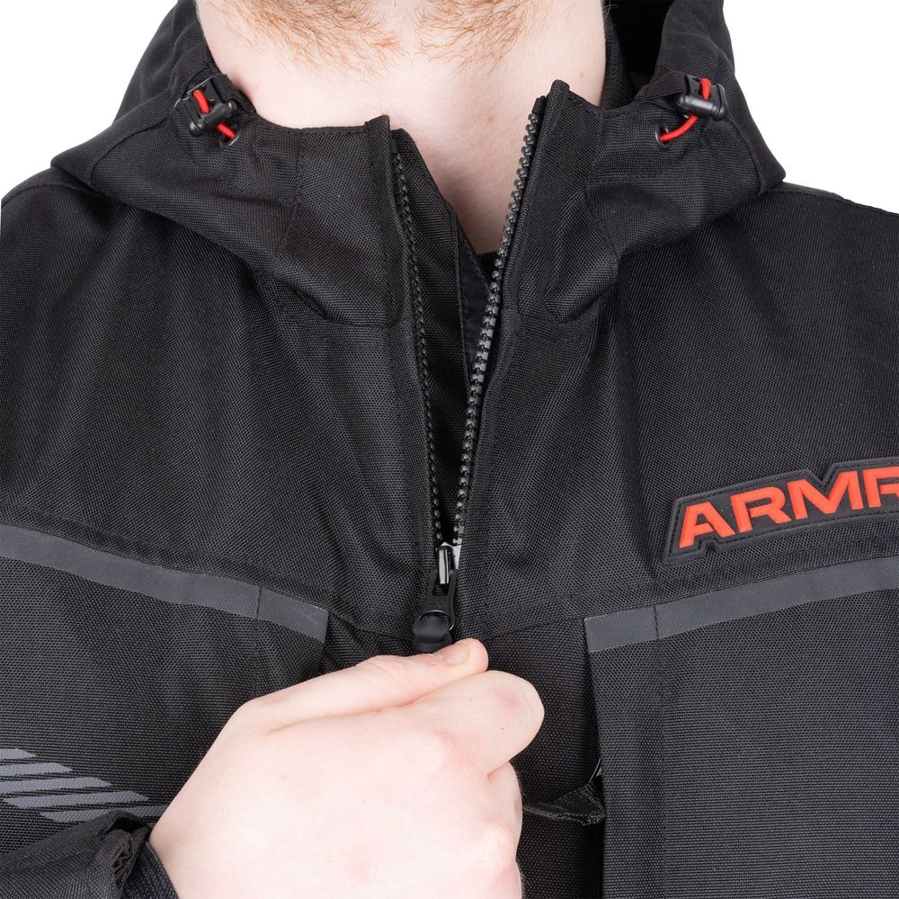 ARMR Suko 1.0 Waterproof Textile Jacket Black