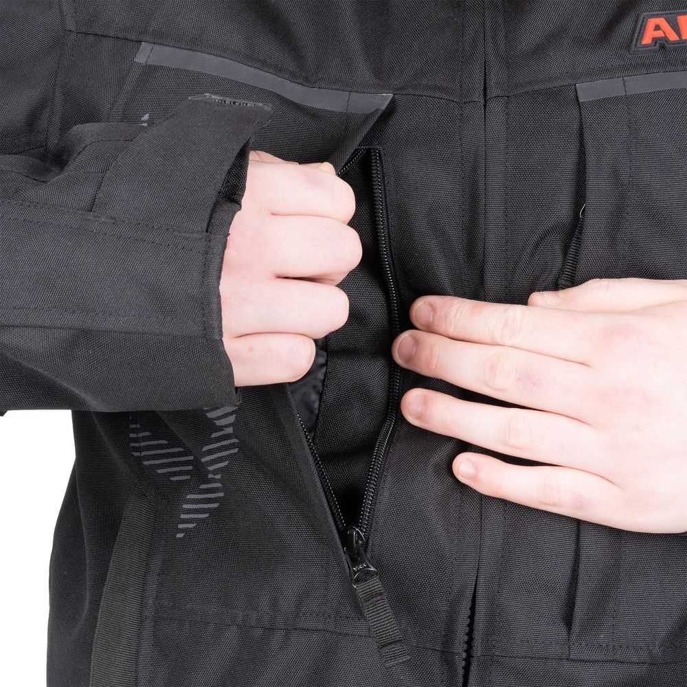 ARMR Suko 1.0 Waterproof Textile Jacket Black