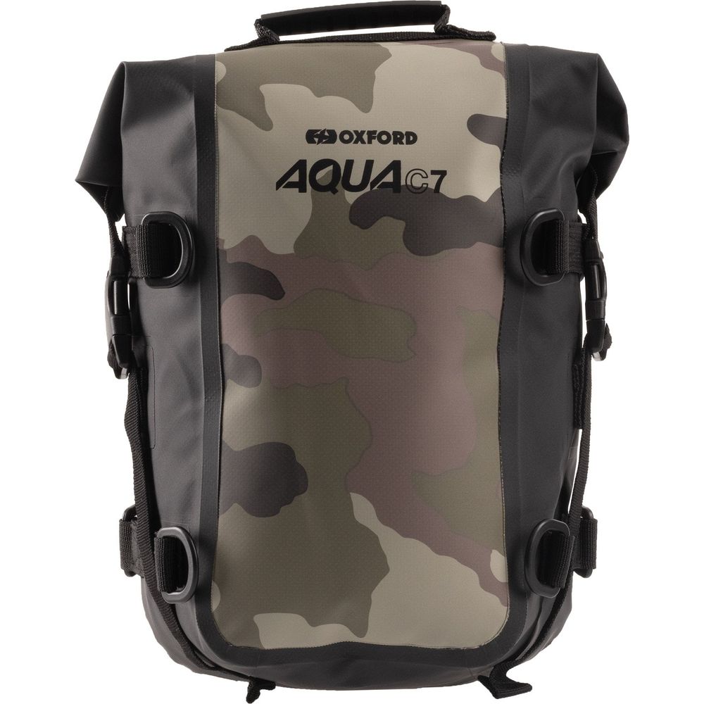 Oxford Aqua C7 Crash Bar Bag Camouflage