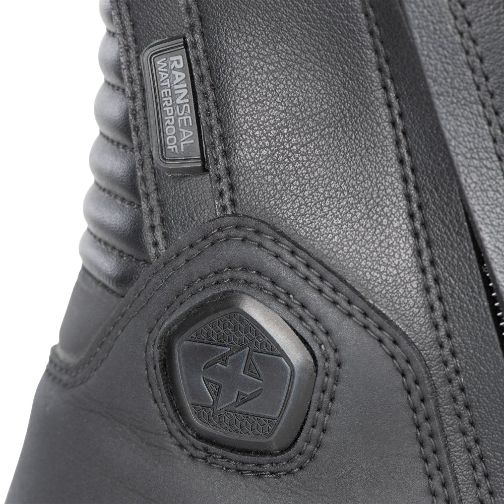 Oxford Hunter Twin Zip Boots Black - FREE UK Shipping, FREE 365 Day Returns | Moto Central