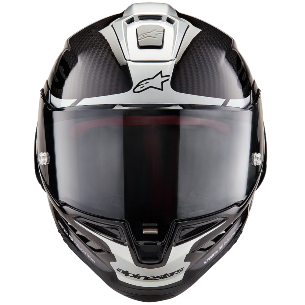 Alpinestars Supertech R10 Element ECE 06 / FIM Full Face Helmet Gloss Black / Carbon / Silver