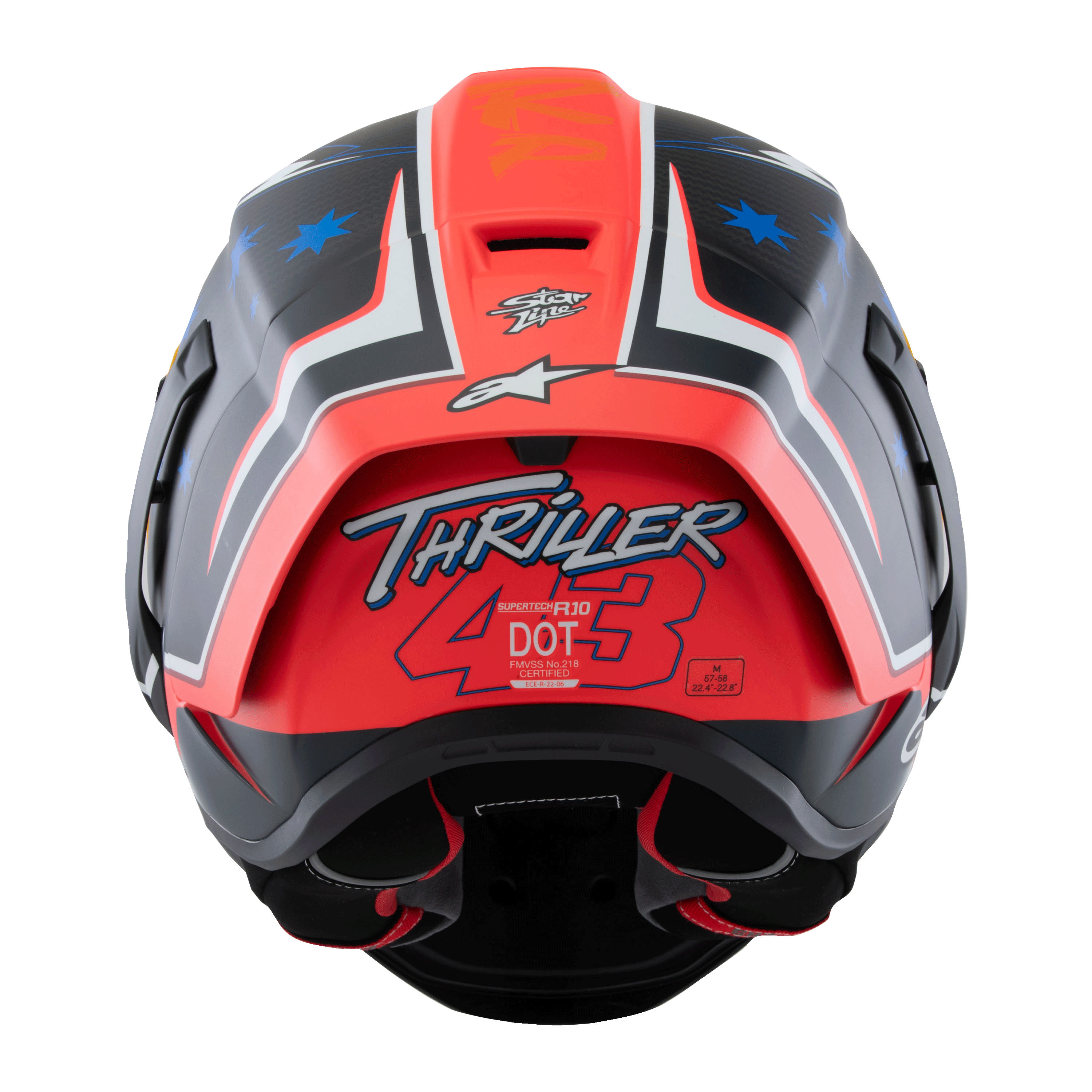 Alpinestars Supertech R10 Jack Miller Carbon / Matt Red FREE UK Delivery, FREE 365 Day Returns | Moto Central