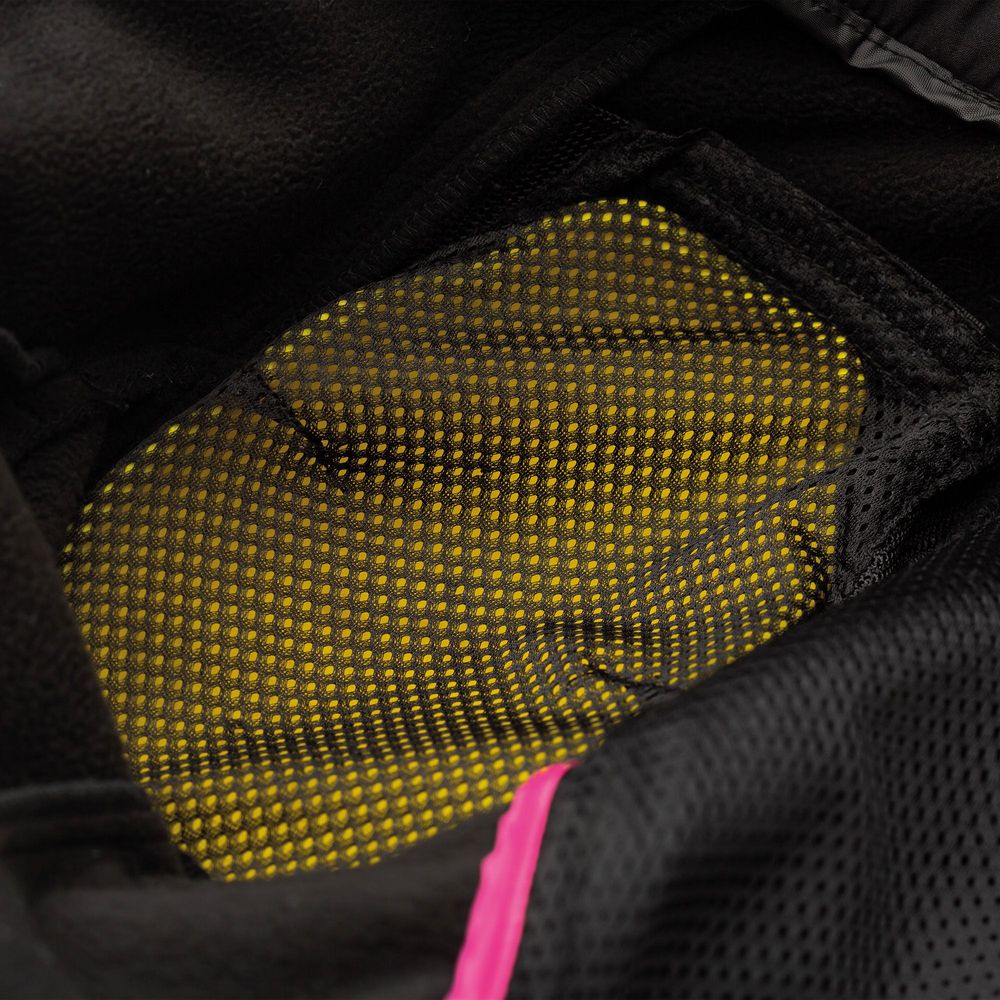 Tucano Urbano Ovetta CE Ladies Jacket Black / Fuchsia  - FREE UK Shipping, FREE 365 Day Returns | Moto Central