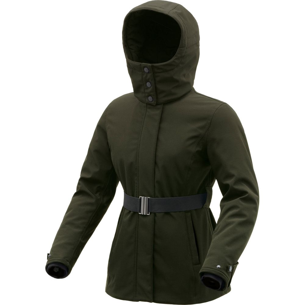 Tucano Urbano Cortina Hydroscud Ladies Jacket Airborne Green  - FREE UK Shipping, FREE 365 Day Returns | Moto Central