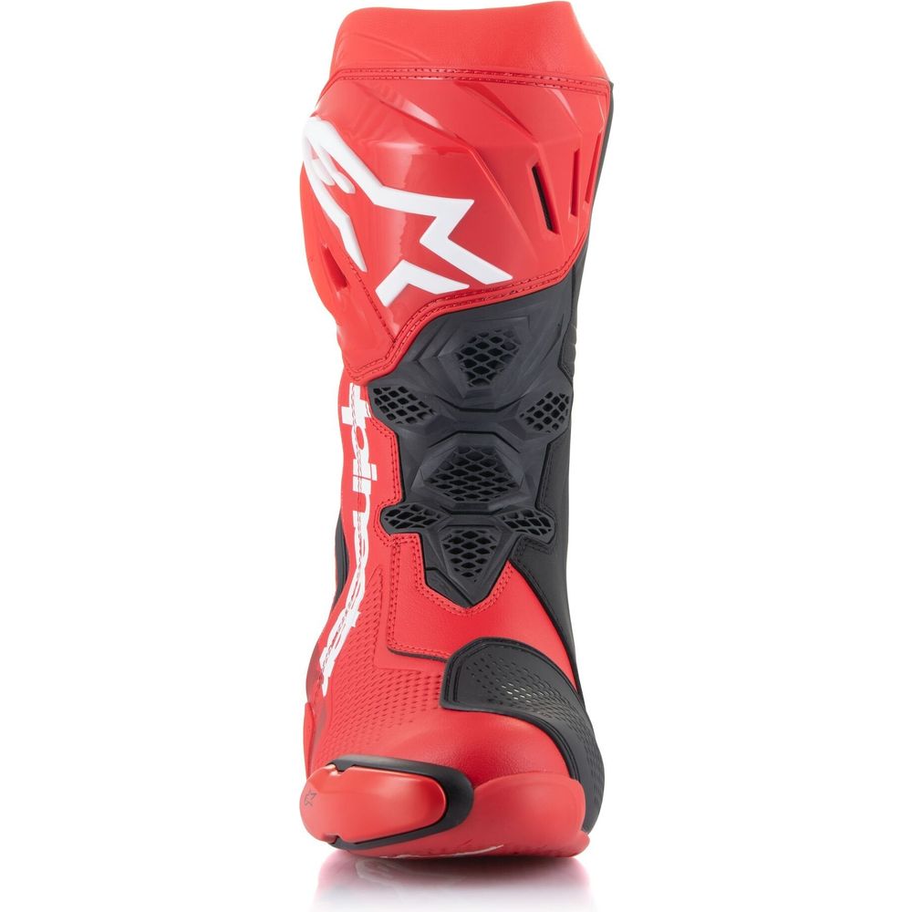 Alpinestars Supertech R Boots Bright Red / Fluo Red