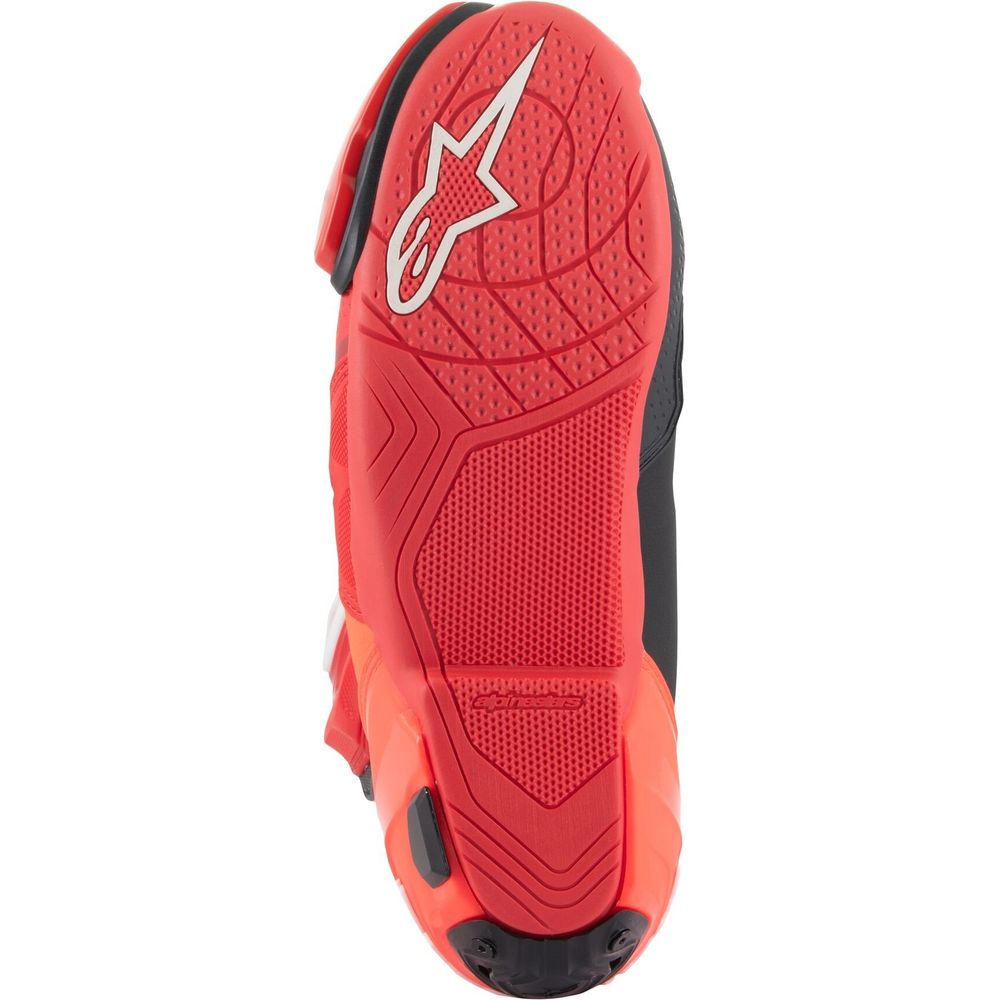 Alpinestars Supertech R Boots Bright Red / Fluo Red