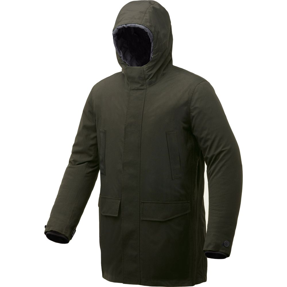 Tucano Urbano Monte Hydroscud Parka Airborne Green - FREE UK Shipping, FREE 365 Day Returns | Moto Central