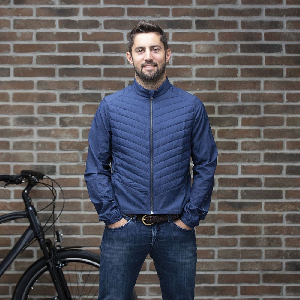 Tucano Urbano Mezzo Jacket Dark Blue - FREE UK Shipping, FREE 365 Day Returns | Moto Central