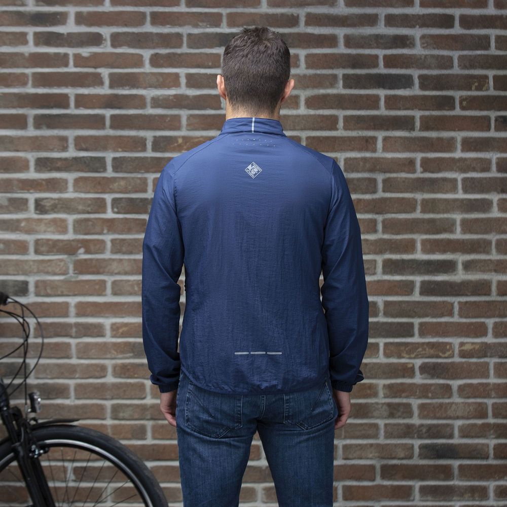 Tucano Urbano Mezzo Jacket Dark Blue - FREE UK Shipping, FREE 365 Day Returns | Moto Central