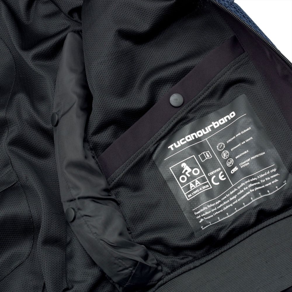 Tucano Urbano Flowmotion Jacket Dark Blue