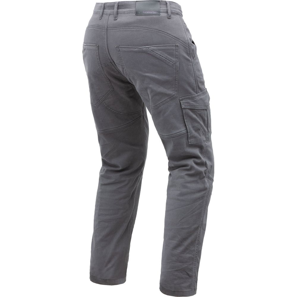 Tucano Urbano Molo Cargo Trouser Dark Grey - FREE UK Shipping, FREE 365 Day Returns | Moto Central