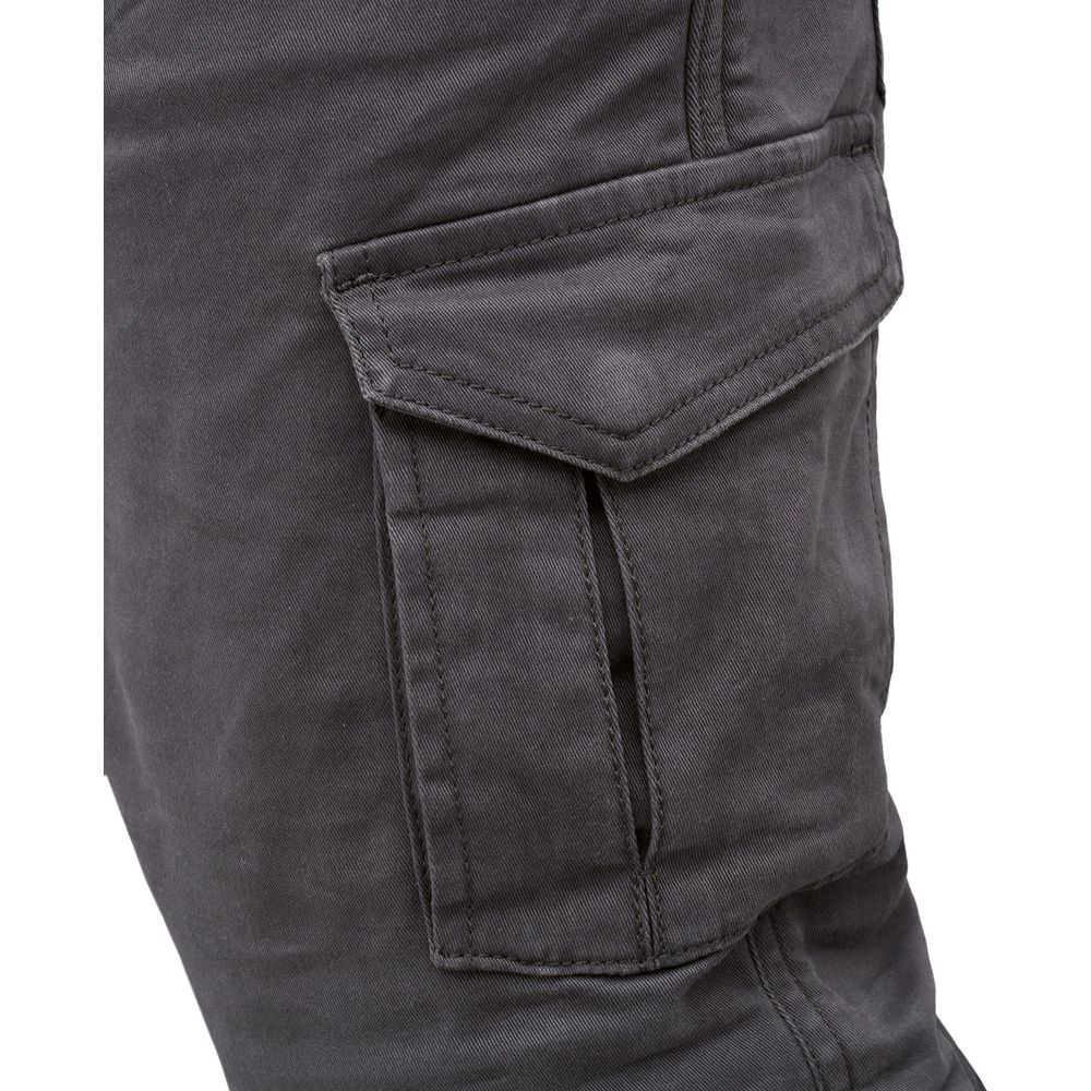 Tucano Urbano Molo Cargo Trouser Dark Grey - FREE UK Shipping, FREE 365 Day Returns | Moto Central