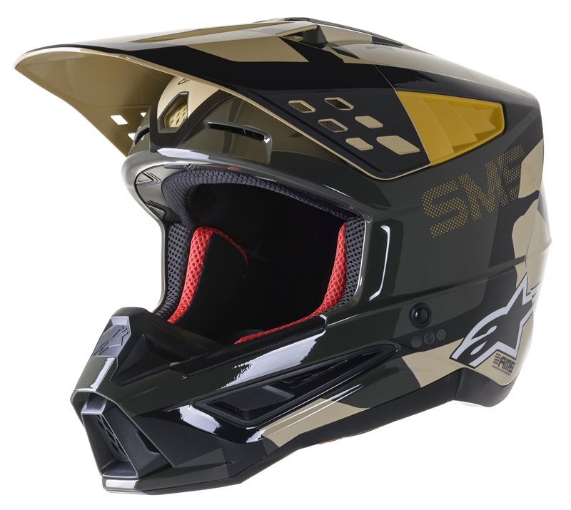 Alpinestars S-M5 Rover Helmet Ece Sand Tangerine / Glossy Camo