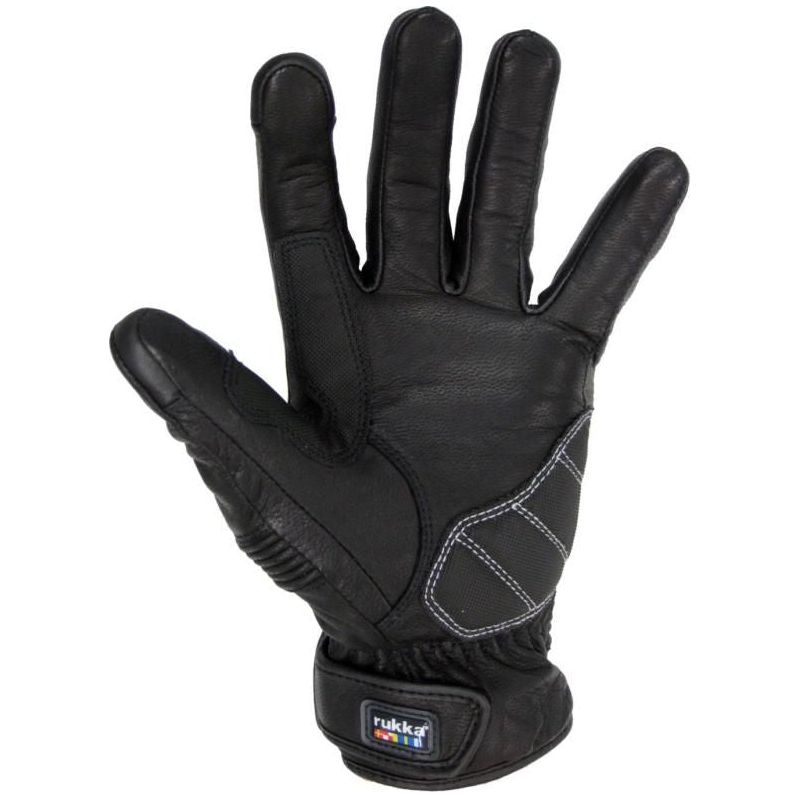 Rukka Worsley Leather / Textile Gloves Black