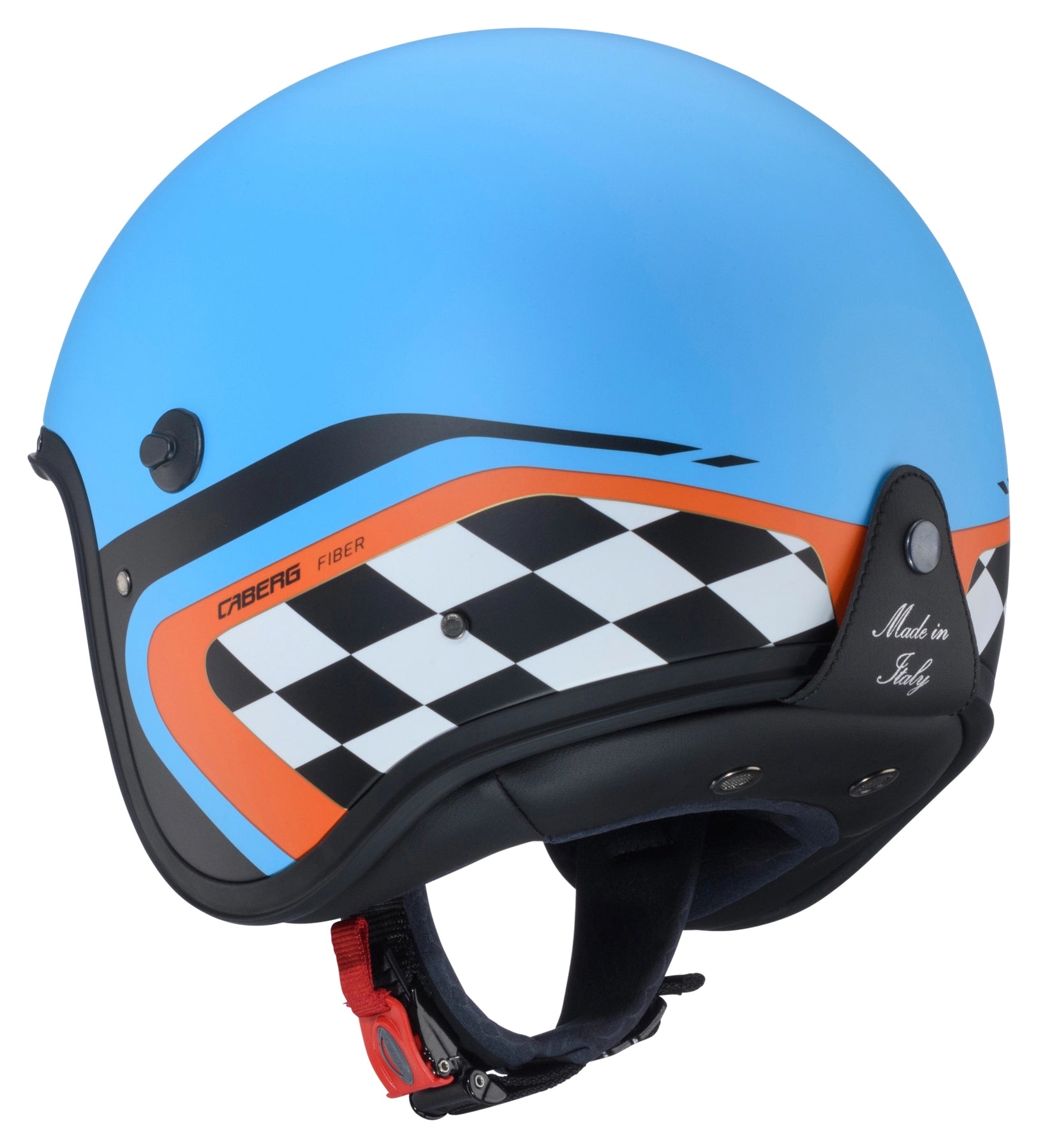 Caberg Freeride X Daytona Open Face Helmet Matt Blue / Black / Orange