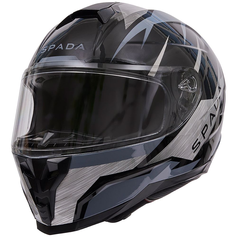 Spada Raiden 2 Thunder Full Face Helmet Black / Grey