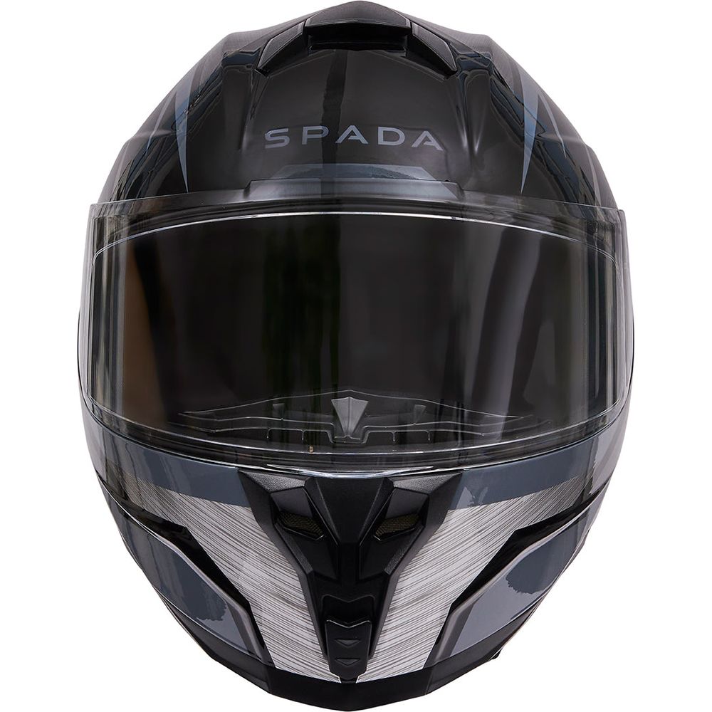 Spada Raiden 2 Thunder Full Face Helmet Black / Grey - FREE UK Shipping, FREE 365 Day Returns | Moto Central