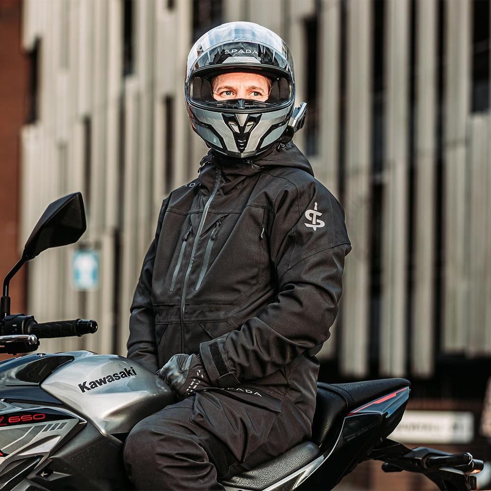 Spada Nodachi CE Waterproof Textile Jacket Black