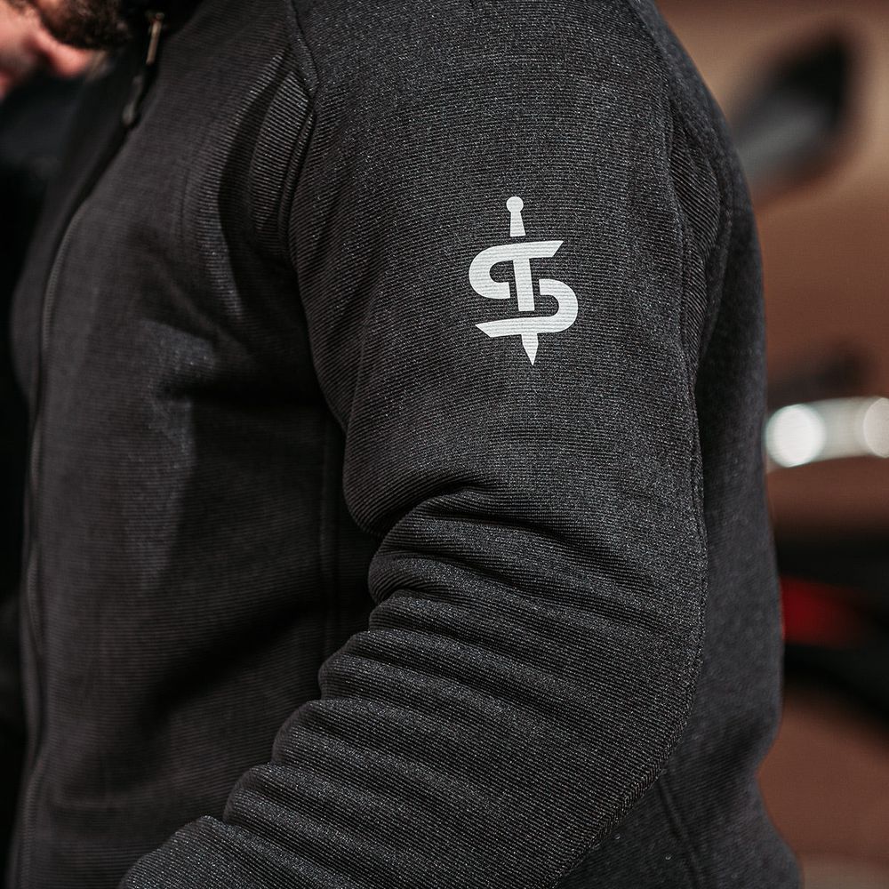 Spada Blade Zip CE Hoodie Black - FREE UK Shipping, FREE 365 Day Returns | Moto Central