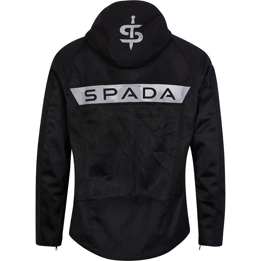 Spada Hooded Air CE Textile Jacket Black