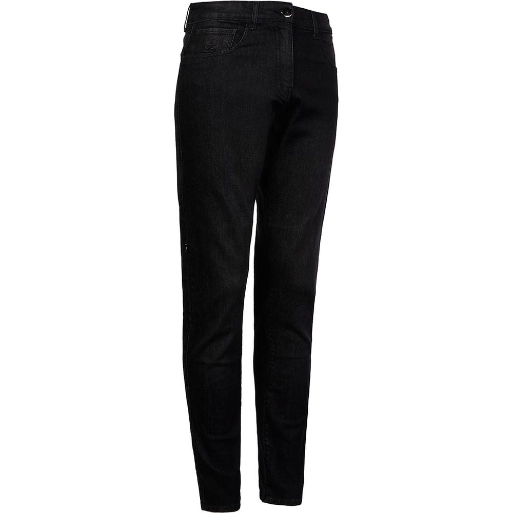 Spada Drifter CE Ladies Denim Jeans Washed Black - FREE UK Shipping, FREE 365 Day Returns | Moto Central