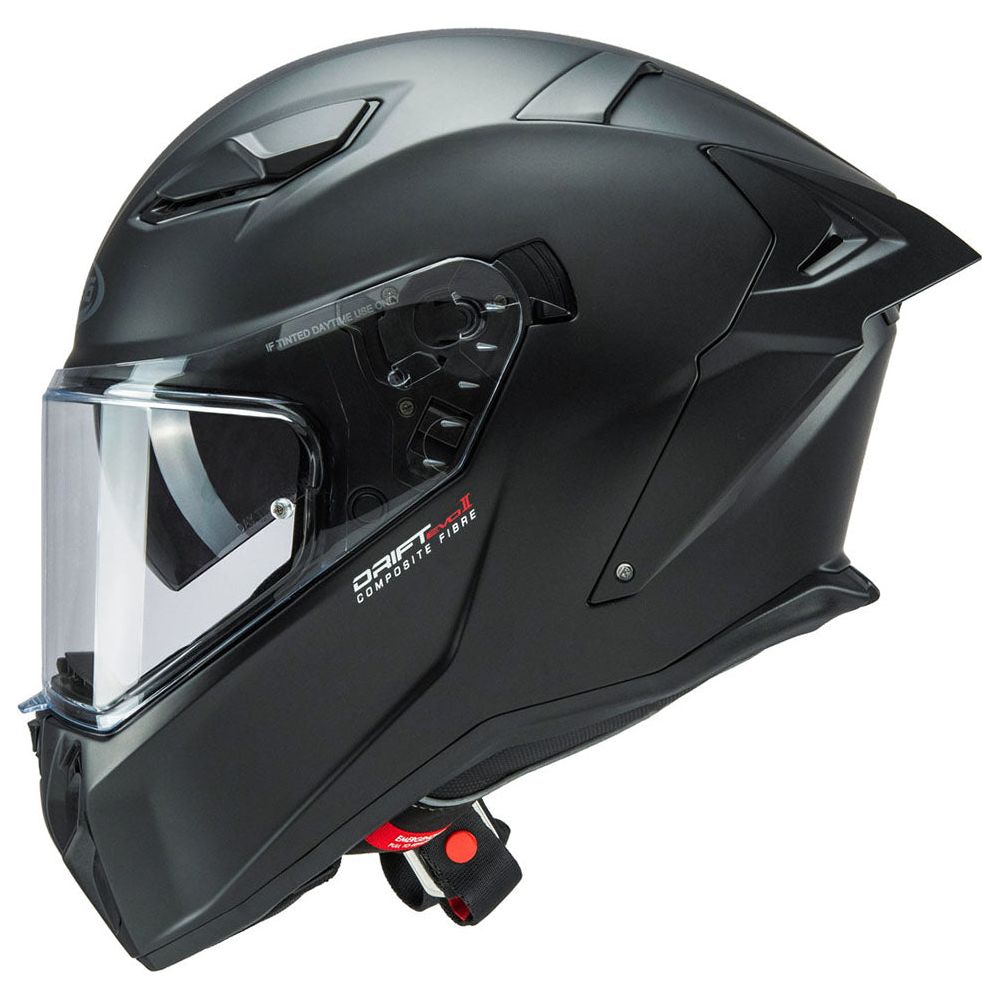 Caberg Drift Evo 2 Full Face Helmet Matt Black - FREE UK Shipping, FREE 365 Day Returns | Moto Central