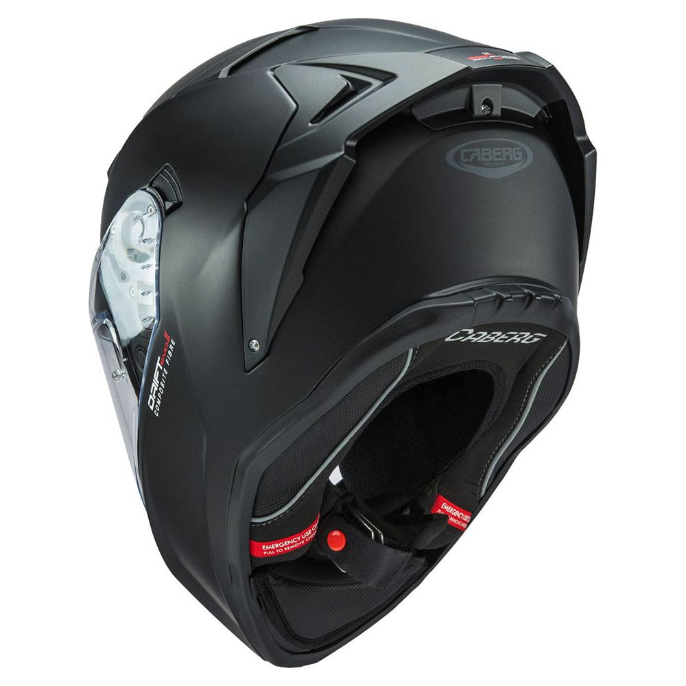 Caberg Drift Evo 2 Full Face Helmet Matt Black - FREE UK Shipping, FREE 365 Day Returns | Moto Central