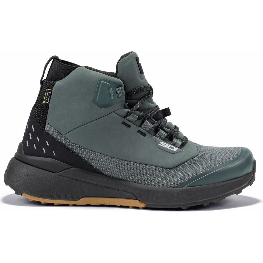 Sidi Nucleus Gore-Tex CE Short Boots Ivy / Black - FREE UK Shipping, FREE 365 Day Returns | Moto Central